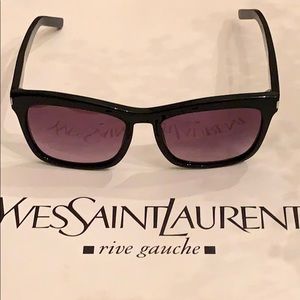 YSL Sunglasses. Black.